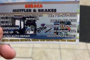 Beraca Muffler & Brakes: Expert Brake Service & More! Best Mufflers for Cars & Trucks | Performance, Sound & Durability Upgrades Beraca Muffler & Brakes: Expert Brake Service & More! | Best Mufflers for Cars & Trucks | Performance, Sound & Durability Upgrades
