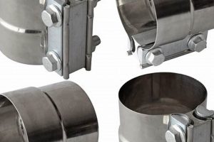 Premium SS Muffler Clamps: Secure Your Exhaust! | Best Mufflers for Cars & Trucks | Performance, Sound & Durability Upgrades