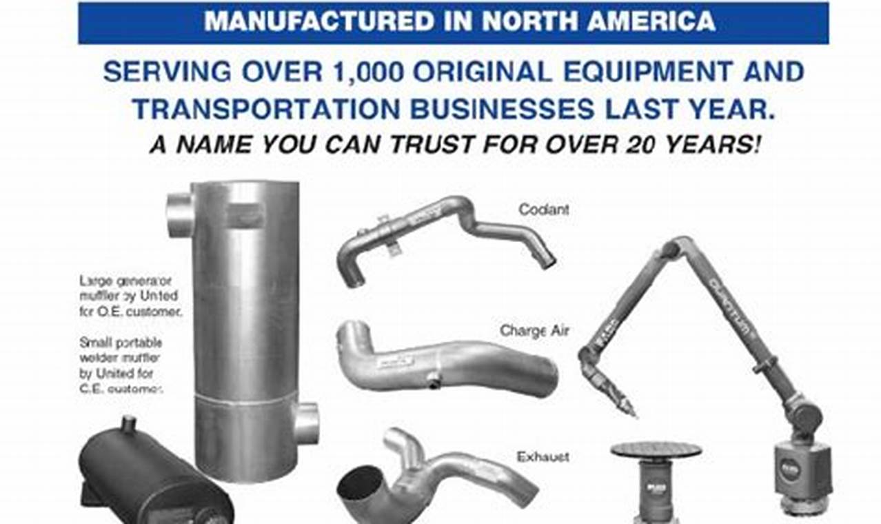 United Muffler Corp: Exhaust Experts Near You! | Best Mufflers for Cars & Trucks | Performance, Sound & Durability Upgrades