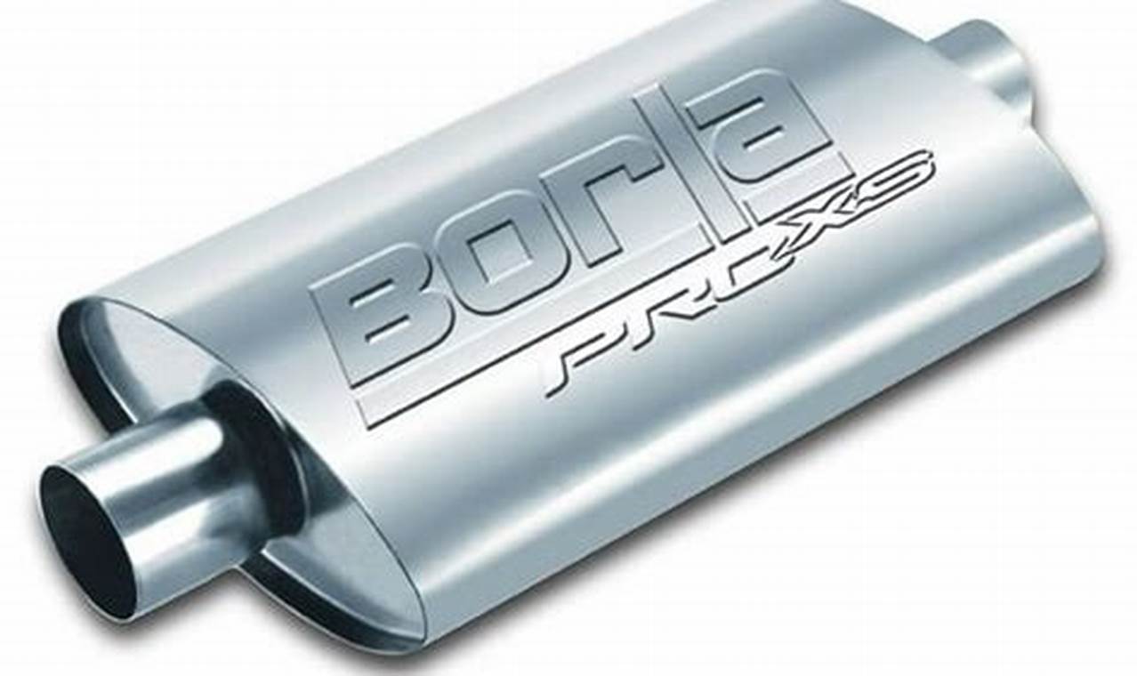 Borla XS Muffler: Performance Exhaust Upgrade | Best Mufflers for Cars & Trucks | Performance, Sound & Durability Upgrades