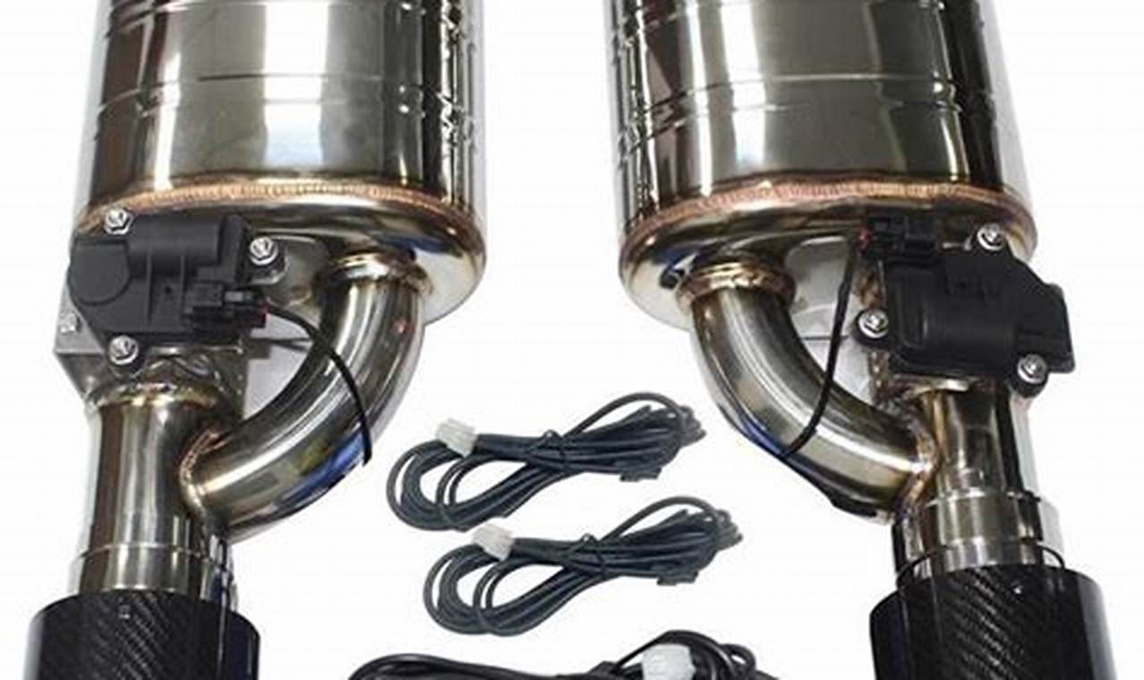 Enhance Sound: Electric Valve Muffler Kits + Control | Best Mufflers for Cars & Trucks | Performance, Sound & Durability Upgrades