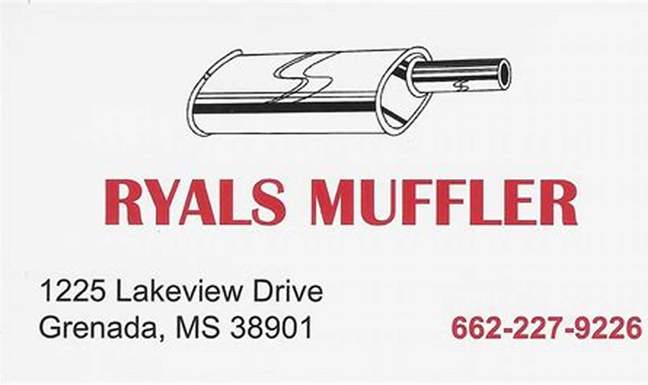 Ryals Muffler: Quiet Performance + [Your Car Model] | Best Mufflers for Cars & Trucks | Performance, Sound & Durability Upgrades