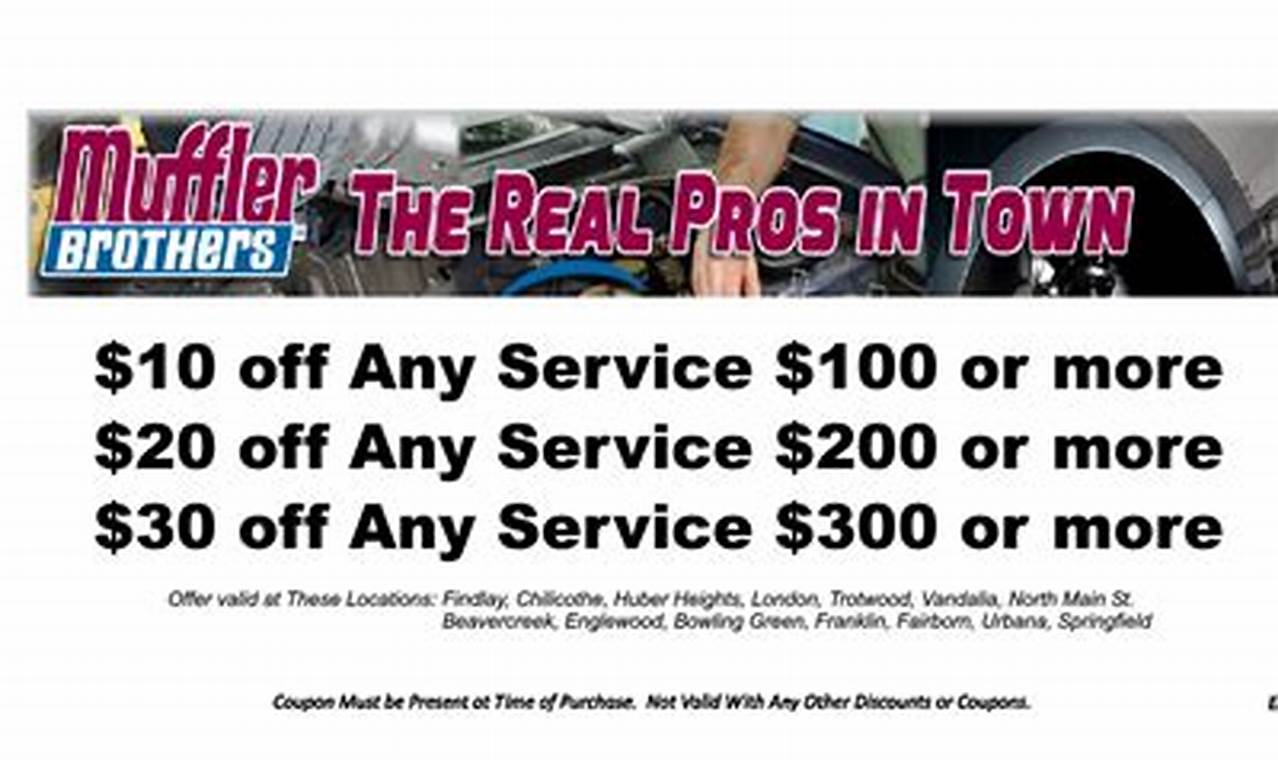 Local Muffler Brothers Bowling Green: Exhaust Pros | Best Mufflers for Cars & Trucks | Performance, Sound & Durability Upgrades