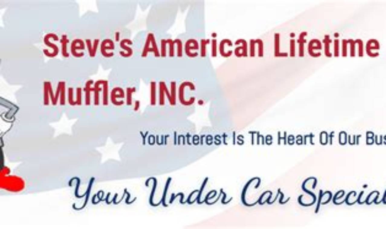 Buy American: Steve's Lifetime Muffler - Long Lasting! | Best Mufflers for Cars & Trucks | Performance, Sound & Durability Upgrades