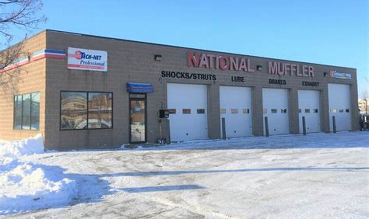 Grand Forks Muffler Experts: National Muffler & More | Best Mufflers for Cars & Trucks | Performance, Sound & Durability Upgrades