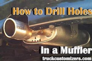 DIY'ing & Drilling Holes in a Muffler: Sound Boost or Bust? | Best Mufflers for Cars & Trucks | Performance, Sound & Durability Upgrades