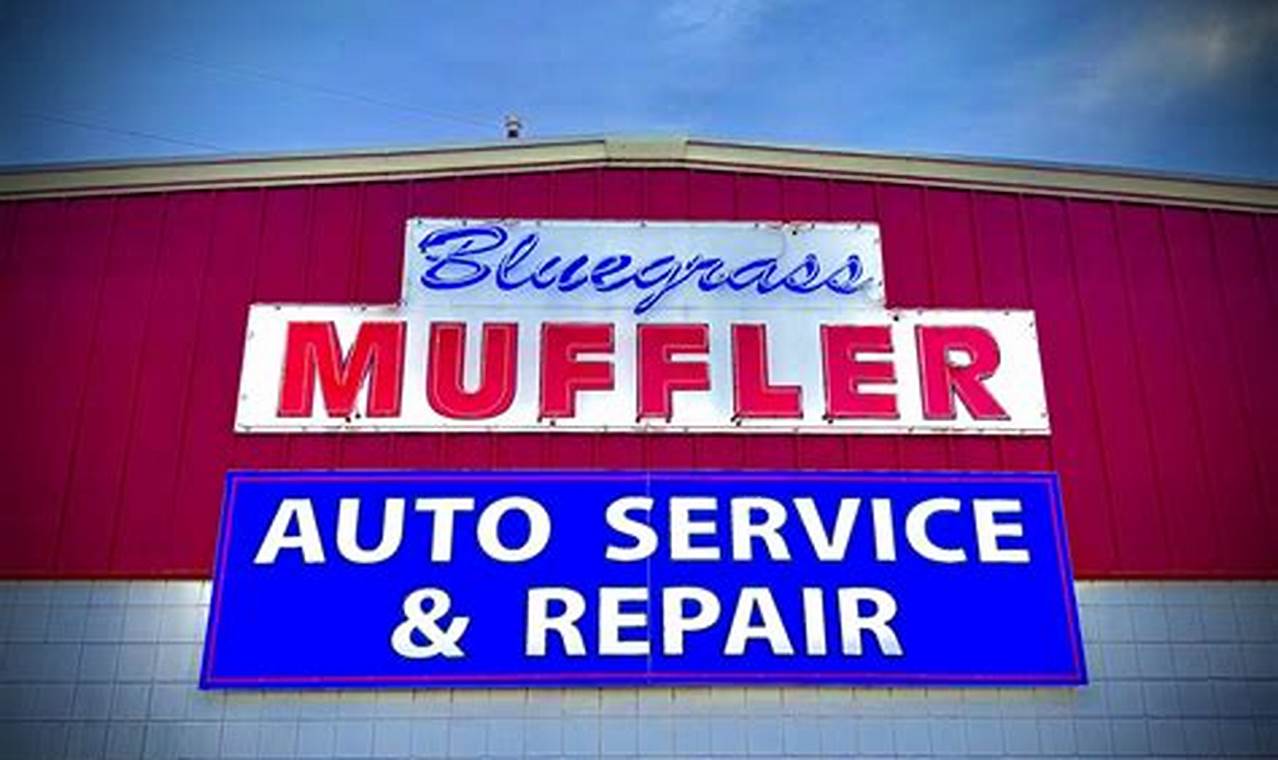 Find Your Bluegrass Muffler: Quality & Performance | Best Mufflers for Cars & Trucks | Performance, Sound & Durability Upgrades