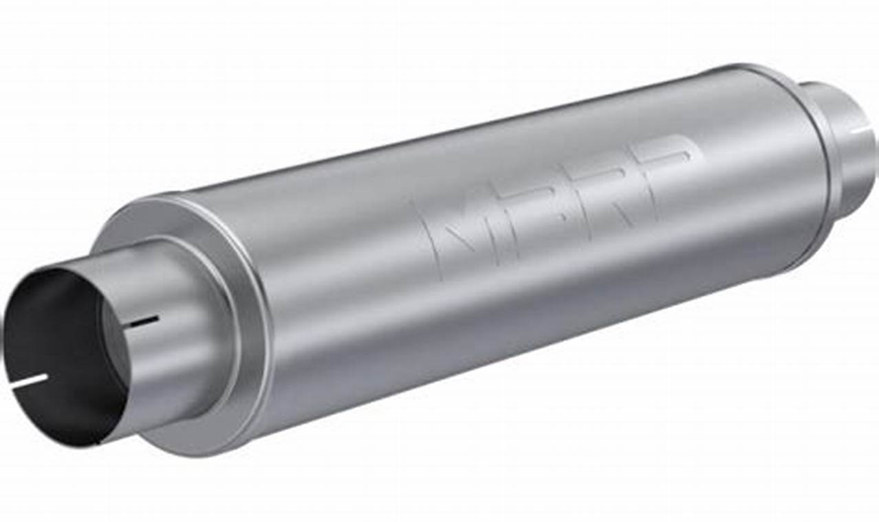 Buy 4 Inch Quiet Muffler: Best Sound Reduction | Best Mufflers for Cars & Trucks | Performance, Sound & Durability Upgrades