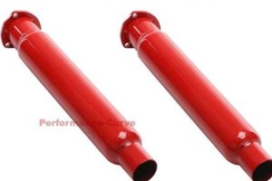 Enhance with Cherry Bomb Header Muffler - Loud &amp; Proud! | Best Mufflers for Cars & Trucks | Performance, Sound & Durability Upgrades