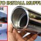 DIY: How to Install a Muffler + Tips &amp; Tricks | Best Mufflers for Cars & Trucks | Performance, Sound & Durability Upgrades