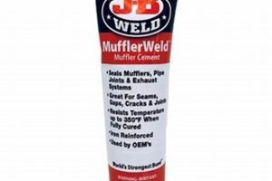Fix Muffler: JB Weld Muffler Cement - Best Sealant | Best Mufflers for Cars & Trucks | Performance, Sound & Durability Upgrades