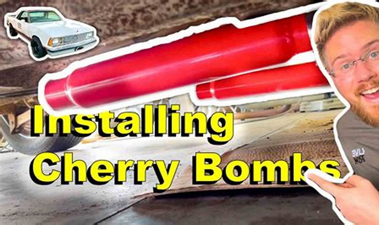 DIY Cherry Bomb Muffler Install: Sound & Style Upgrade | Best Mufflers for Cars & Trucks | Performance, Sound & Durability Upgrades