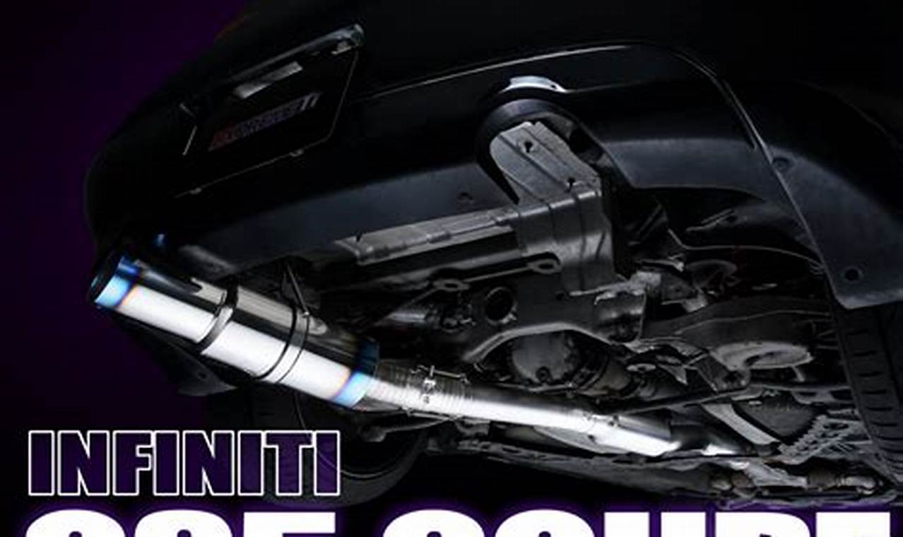 Infiniti G35 Muffler: Enhance Sound & Performance | Guide | Best Mufflers for Cars & Trucks | Performance, Sound & Durability Upgrades