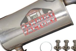 Premium 2017 Outlander Muffler: Sound & Performance | Best Mufflers for Cars & Trucks | Performance, Sound & Durability Upgrades