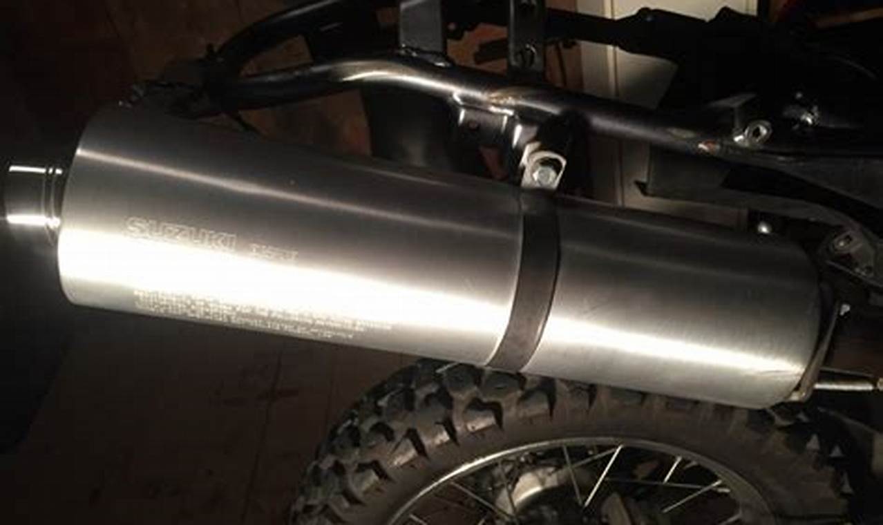 DR650 Growl: GSXR Muffler Mod + Performance Boost! | Best Mufflers for Cars & Trucks | Performance, Sound & Durability Upgrades
