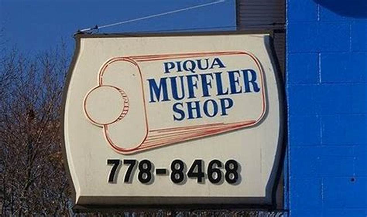 Piqua Muffler: Reliable Performance, [Vehicle Name] Exhaust | Best Mufflers for Cars & Trucks | Performance, Sound & Durability Upgrades