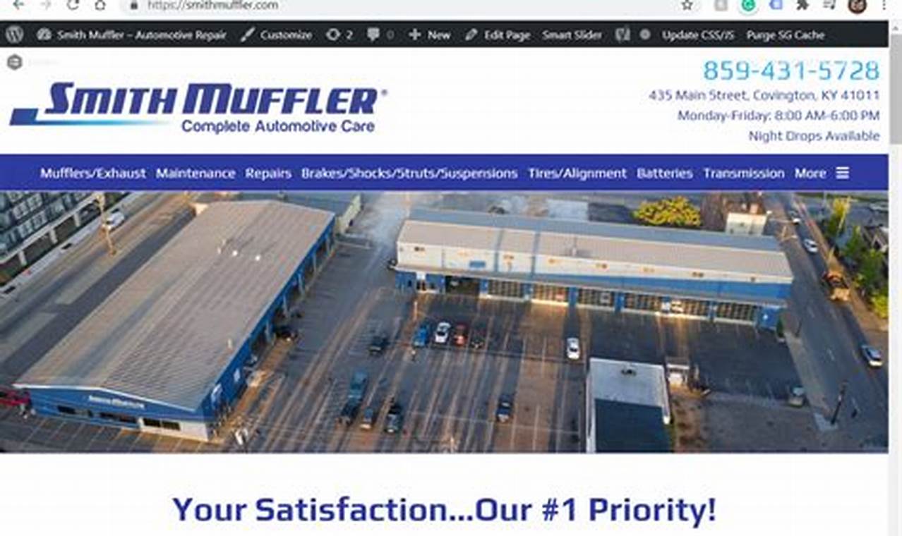 Covington's Best: Smith Muffler Repair on Main St KY | Best Mufflers for Cars & Trucks | Performance, Sound & Durability Upgrades