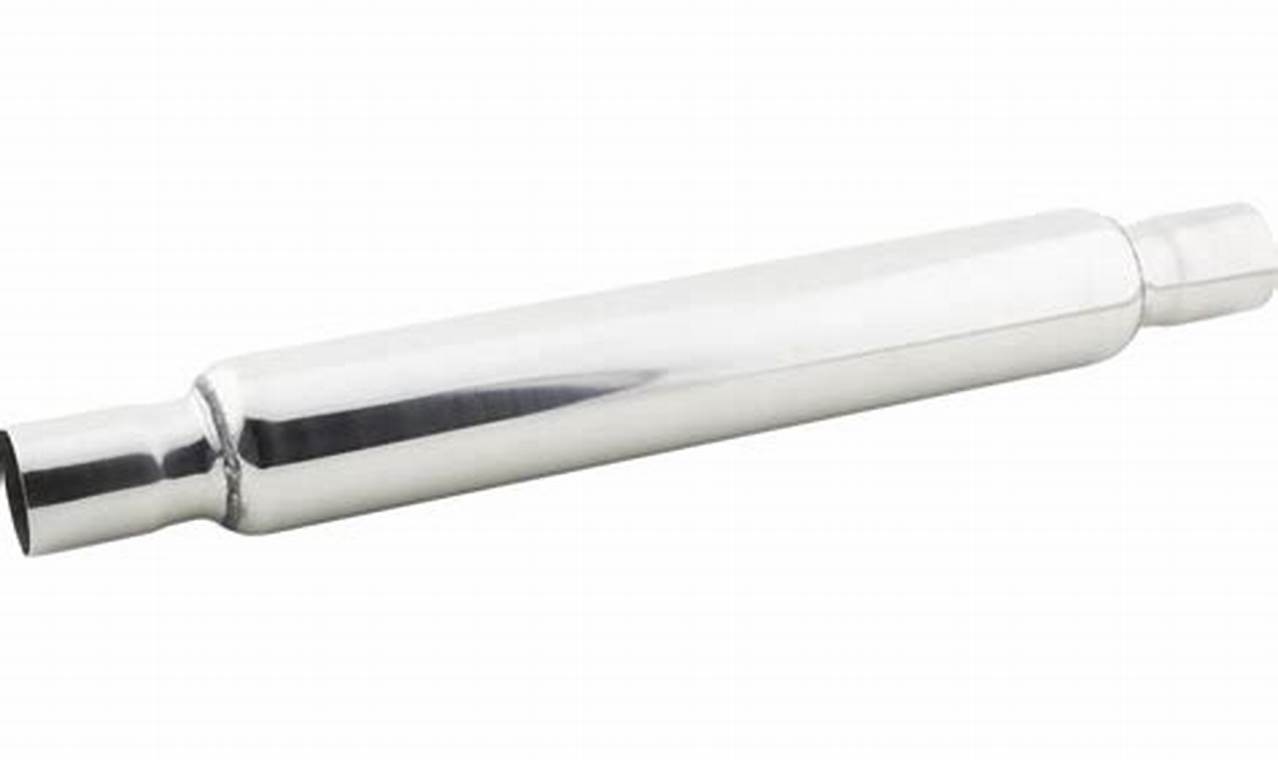 Buy Stainless Bullet Muffler: Performance & Sound Boost | Best Mufflers for Cars & Trucks | Performance, Sound & Durability Upgrades