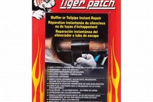 Fix Mufflers Fast: Versachem Tiger Patch Tailpipe Tape | Best Mufflers for Cars & Trucks | Performance, Sound & Durability Upgrades