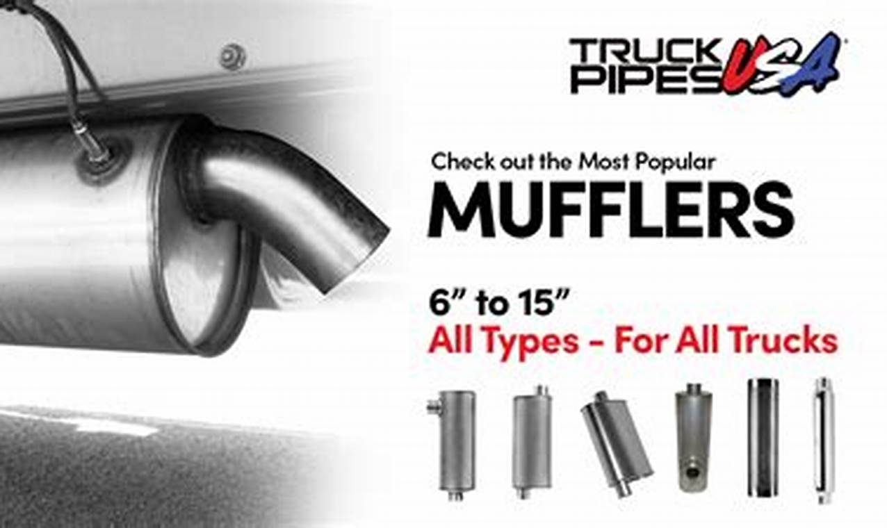 Truck Muffler: Quiet Power & Performance Upgrades | Best Mufflers for Cars & Trucks | Performance, Sound & Durability Upgrades