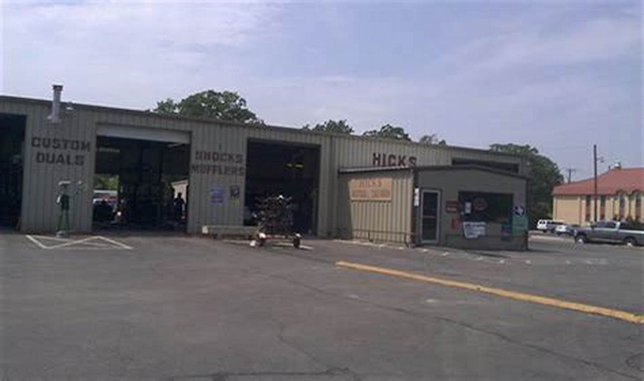 Hicks Muffler: Paris, TX Exhaust Pros Near You | Best Mufflers for Cars & Trucks | Performance, Sound & Durability Upgrades